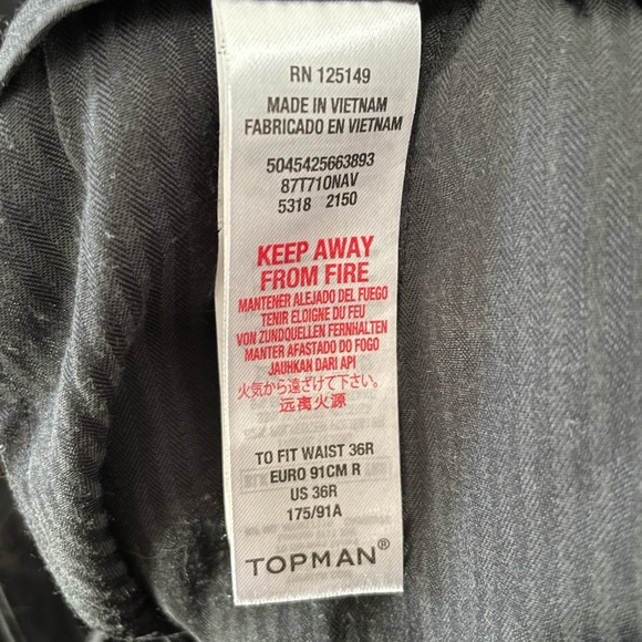 Top man black suit - Picture 4 of 5